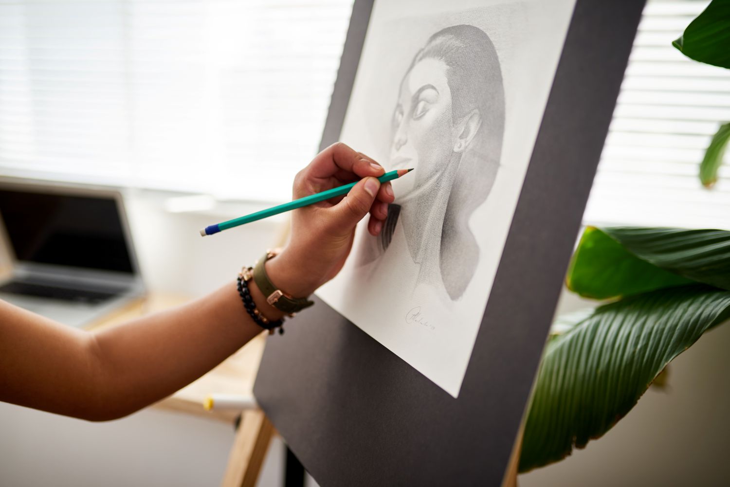 Art drawing practice