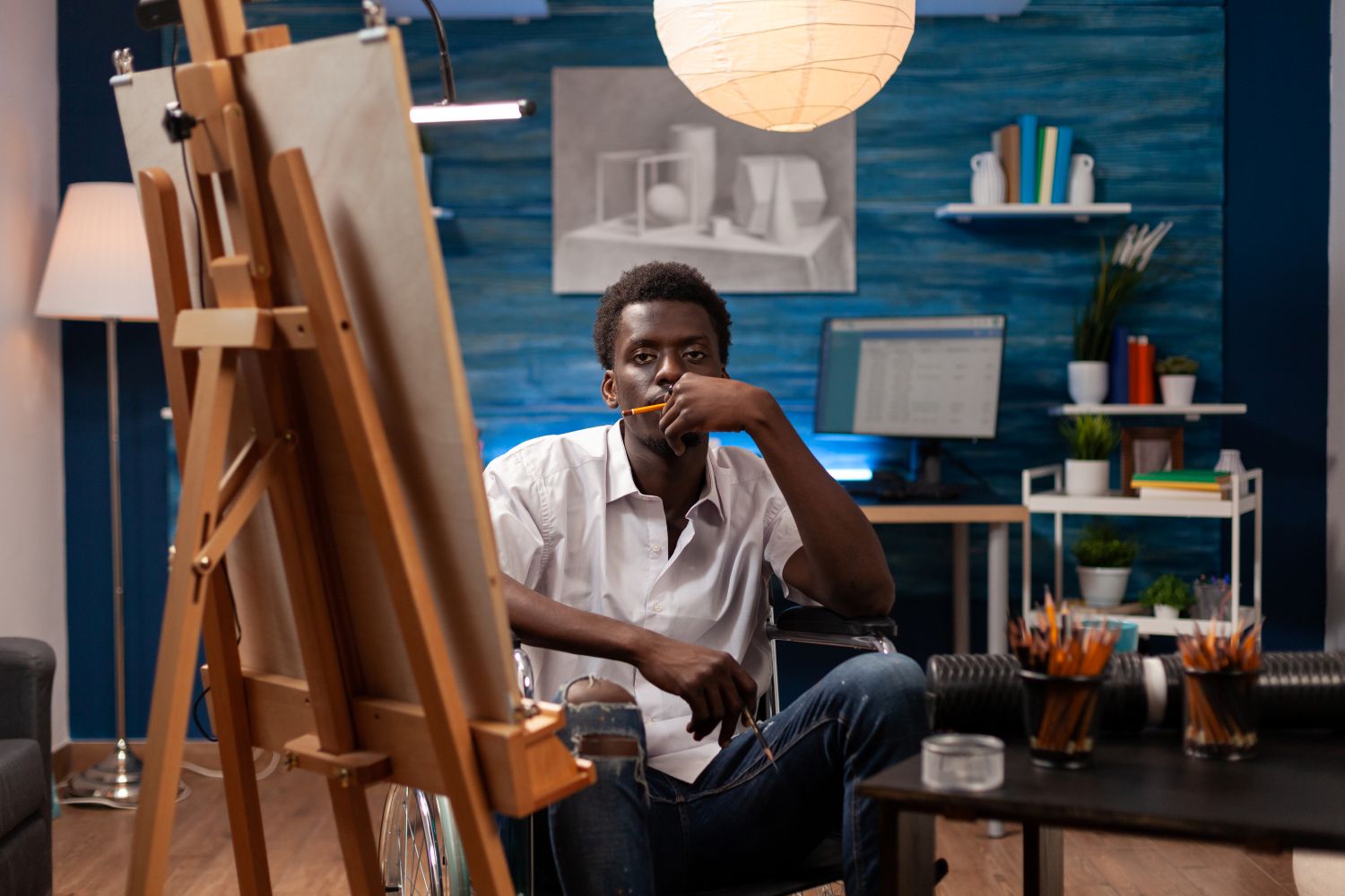 Art helps cultivate concentration.